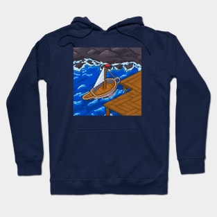 Pixel Art Gravy Boat Hoodie